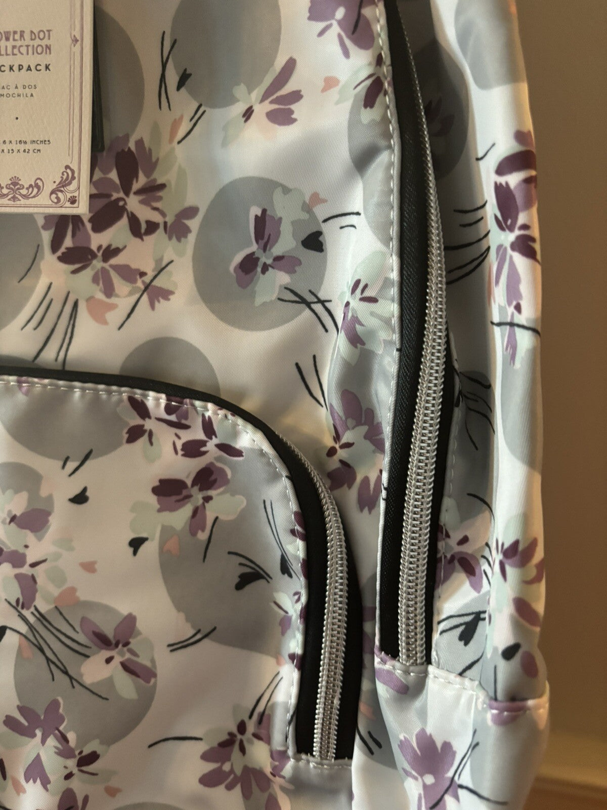 School pottery barn LARGE backpack floral+Rainbow bag girl gift travel ?? .