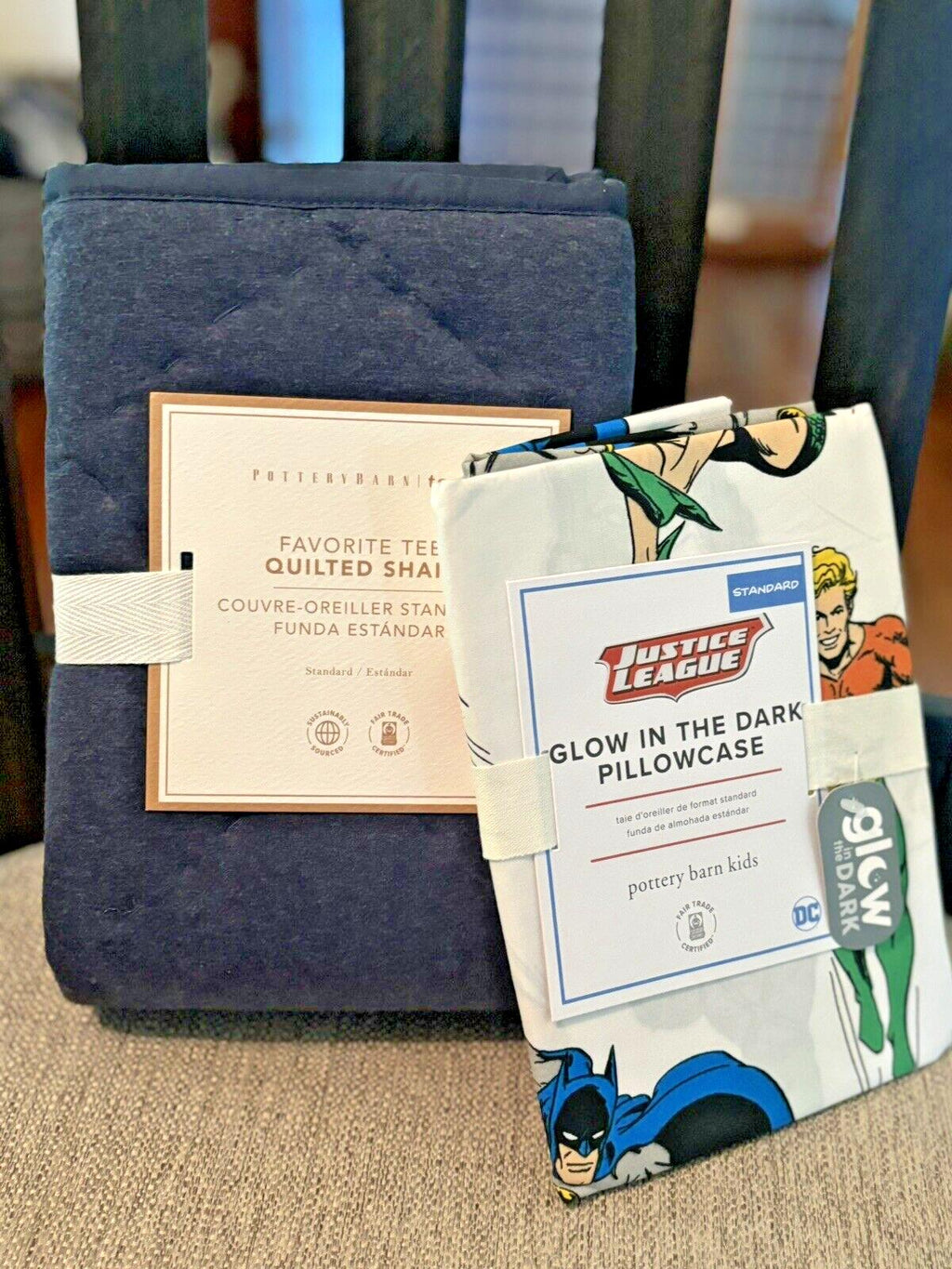 Pottery Barn Superman Justice League Batman holiday Marvel Disney gift SET 2 ]