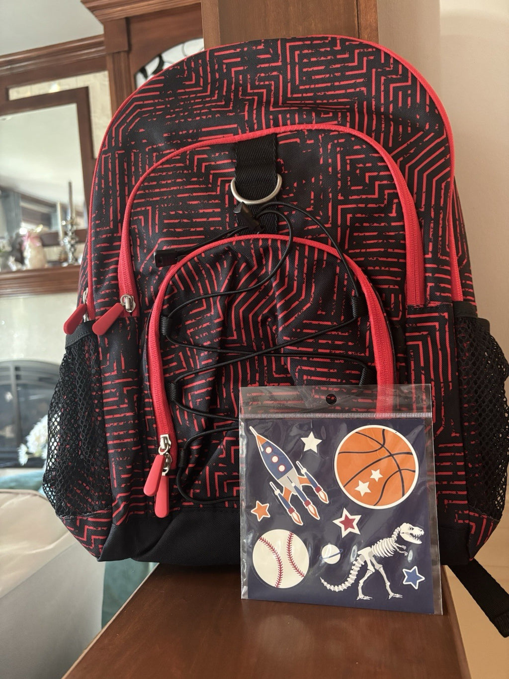 School Pottery Barn Disney Backpack LARGE Travel Space sports Bag Set boy ?? [