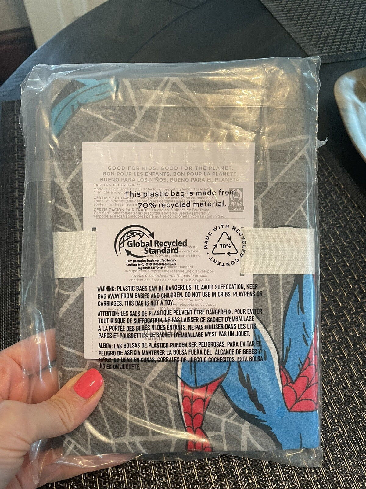 Pottery Barn Marvel Avengers Spiderman pillow SHAM comic superhero Gift school \