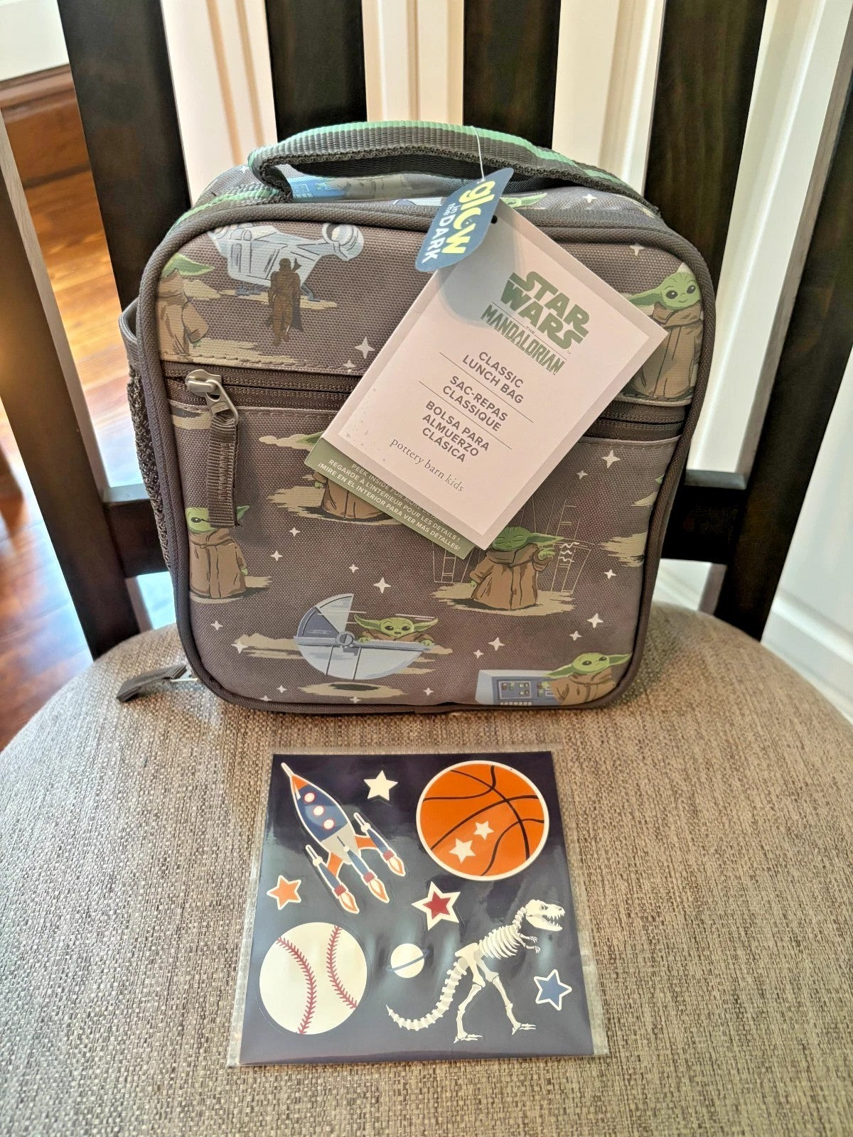 Pottery Barn School Snoopy Marvel Star Wars Superman BACKPACK LUNCH travel Bag `