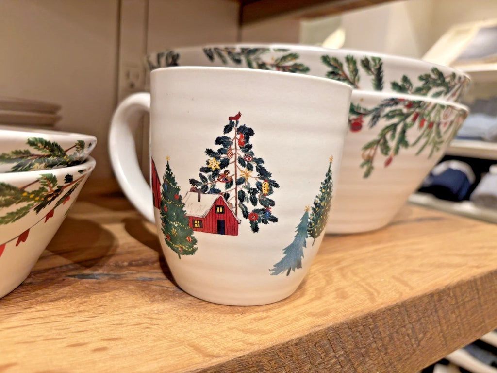 Pottery Barn Christmas Holiday Snowman Coffee Cup Mug Wedding Birthday Gift kid