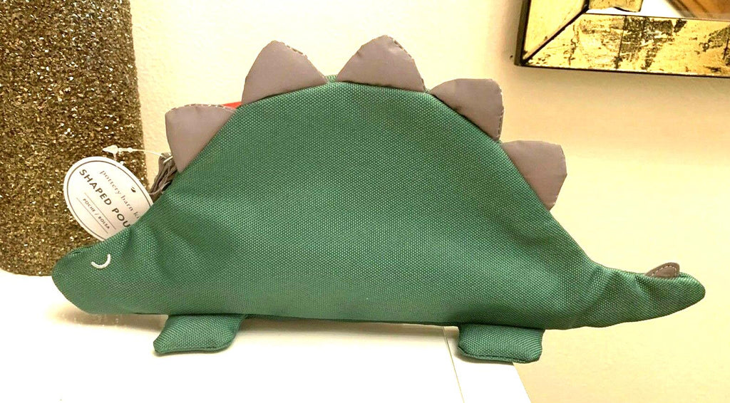 Pottery barn School disney Dinosaur pencil case bag travel boy Jurassic pre k .