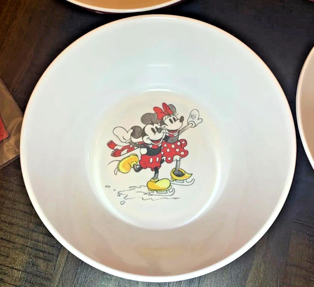 Pottery Barn Christmas Mickey Mouse holiday Bowl gift Party Disney boy girl a