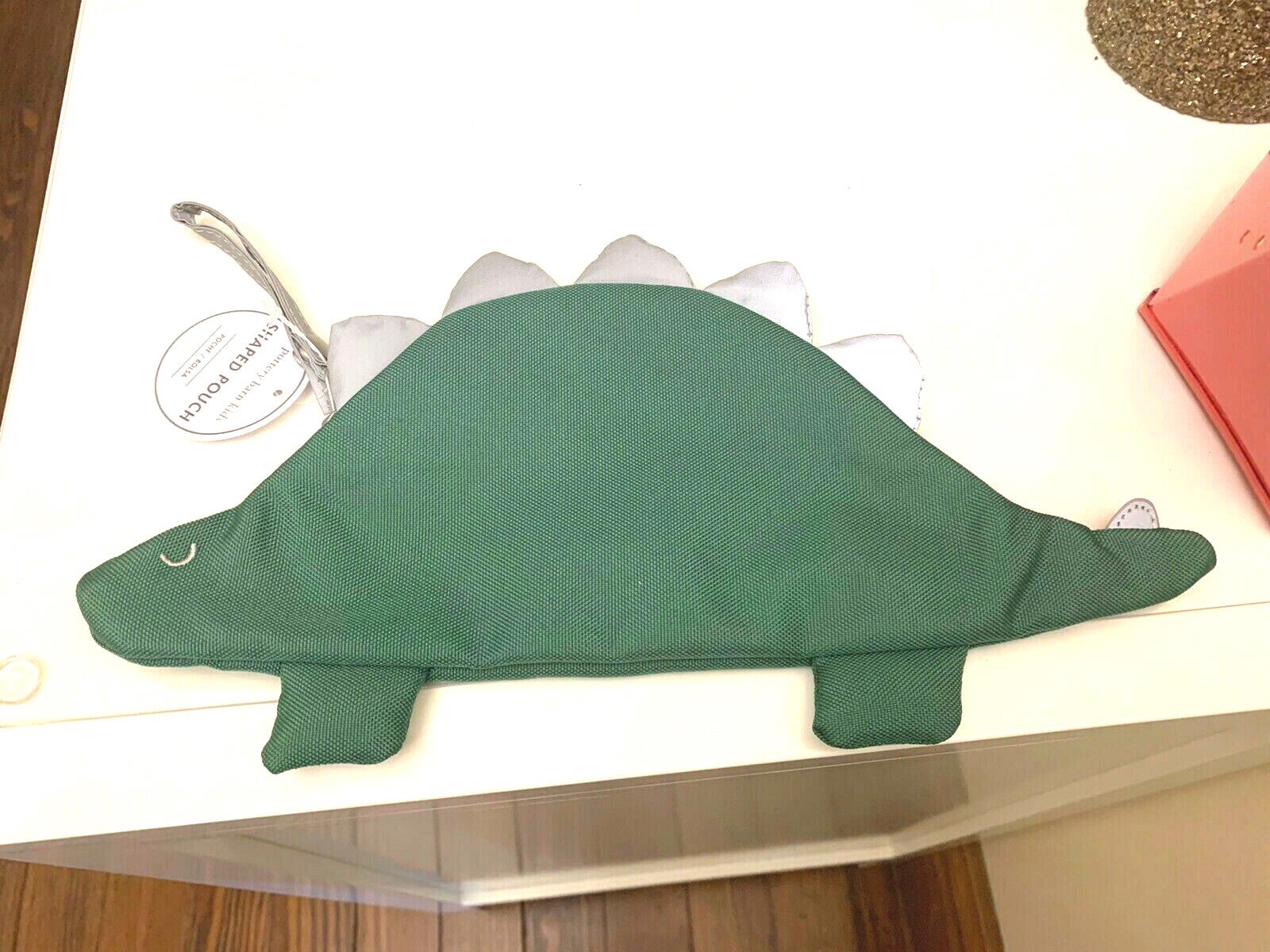 Pottery barn School disney Dinosaur pencil case bag travel boy Jurassic pre k .