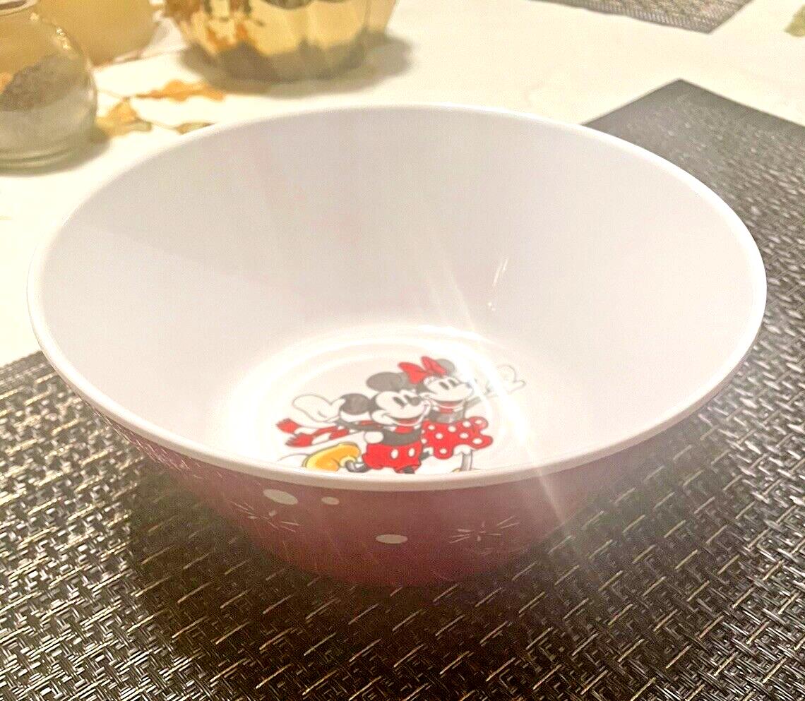 Pottery Barn Christmas Mickey Mouse holiday Bowl gift Party Disney boy girl a