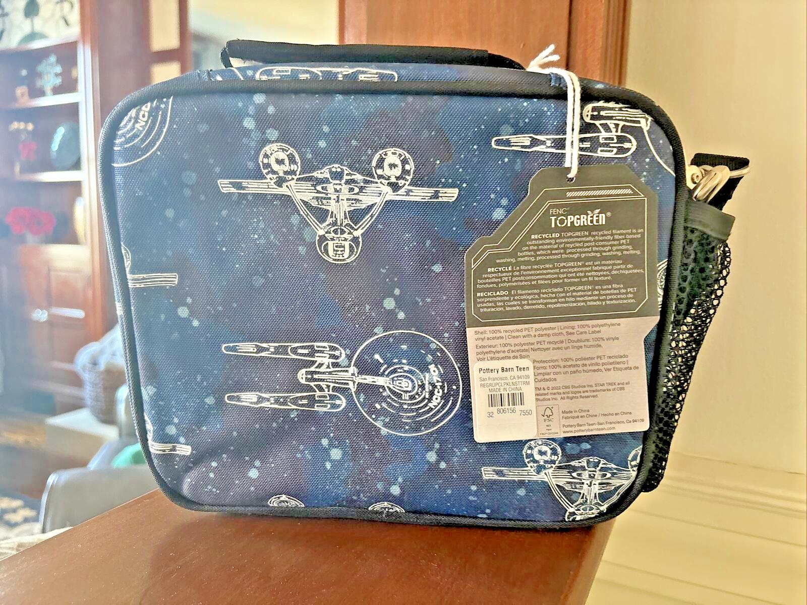 Pottery Barn School Disney STAR WARS SPACE Solo LUNCH BOX Mandalorian  ?? boy n