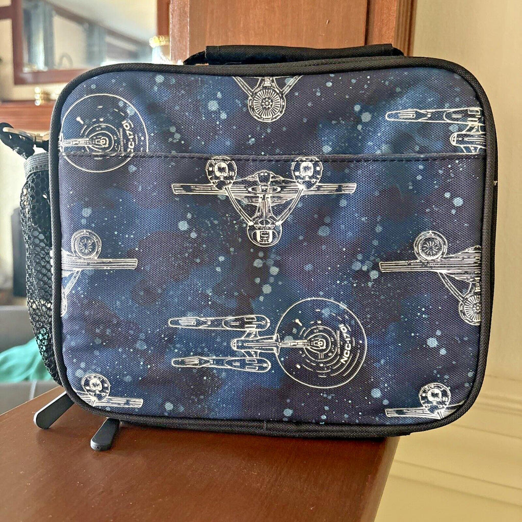 Pottery Barn School Disney STAR WARS SPACE Solo LUNCH BOX Mandalorian  ?? boy n