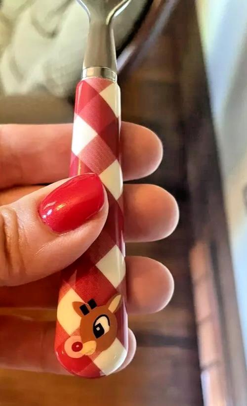 Pottery Barn Holiday party Rudolph Reindeer Christmas School utensil  ?? Disney
