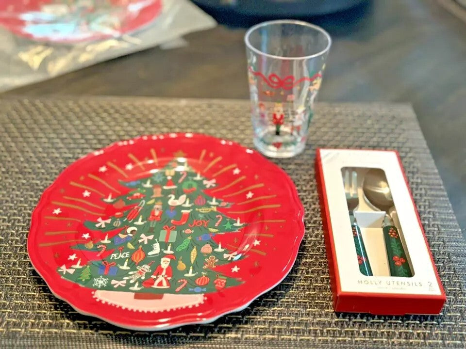 Pottery Barn holiday Nutcracker 12 days Christmas gift kid party Dinner SET 8