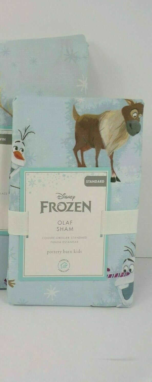 Disney Pottery Barn Frozen pillow sham princess Elsa holiday party gift kid -[