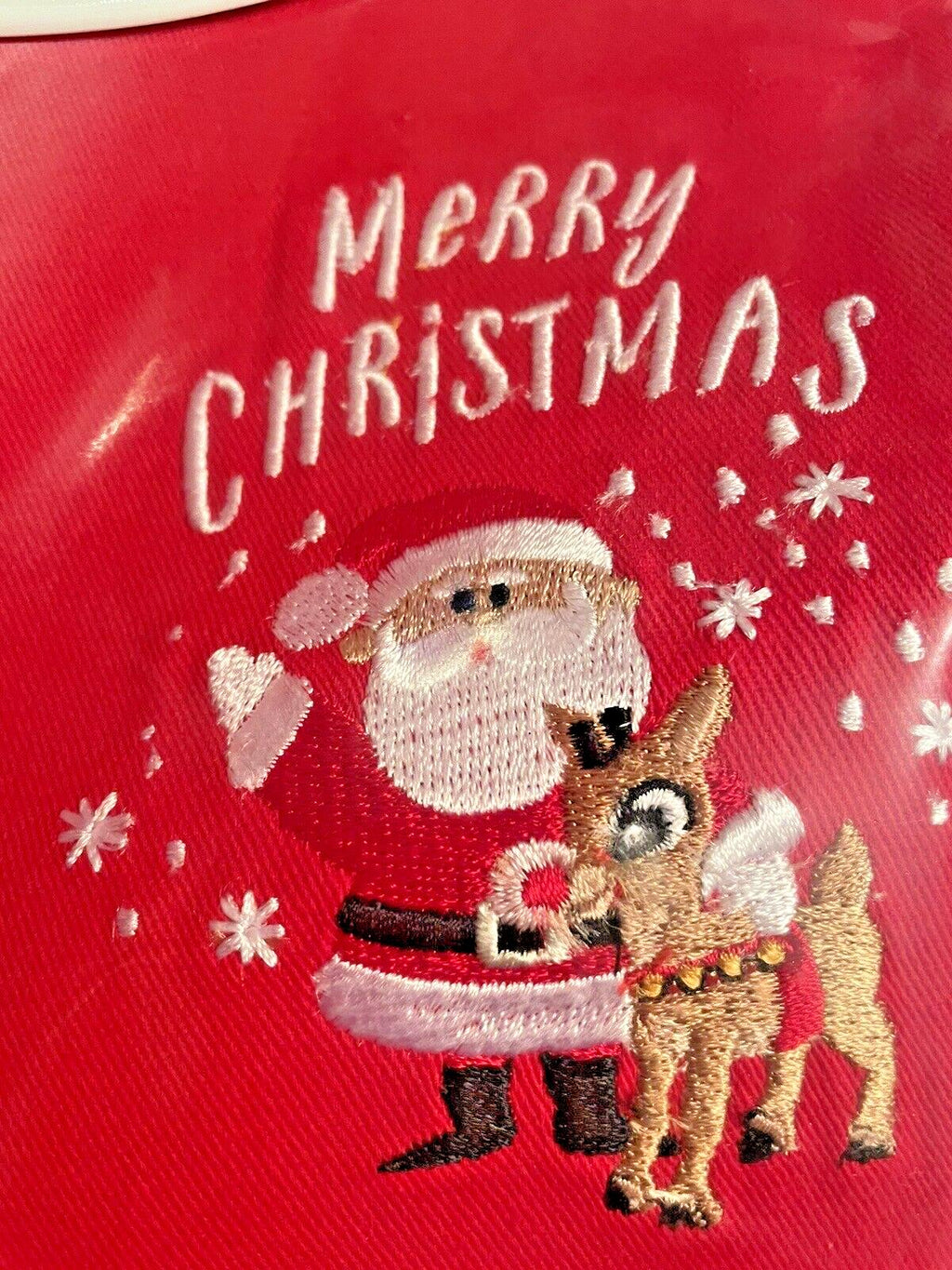 Pottery Barn Disney holiday DINNER SET PLATE Rudolph Santa gift Christmas kid