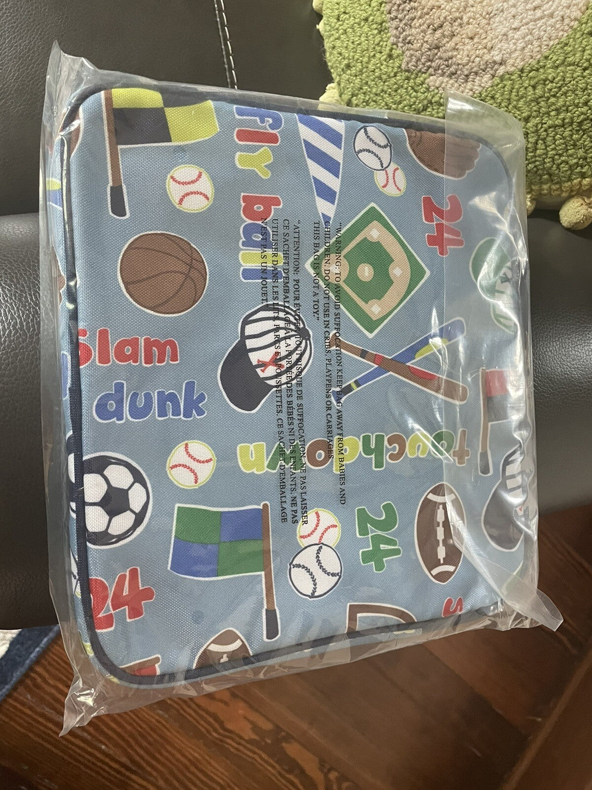 Pottery Barn Sport bag Tablet Case school toddler case pre-k baseball soccer -