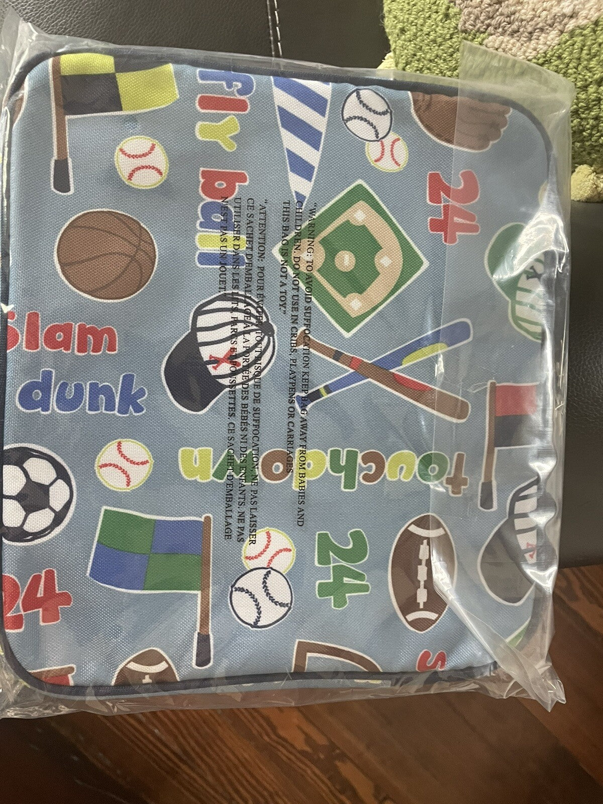 Pottery Barn Sport bag Tablet Case school toddler case pre-k baseball soccer -