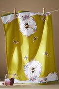 Anthropology holiday kitchen towel Bee gold birthday party gift guest disney n