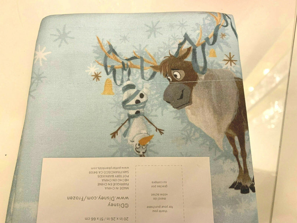 Disney Pottery Barn Frozen pillow sham princess Elsa holiday party gift kid h[