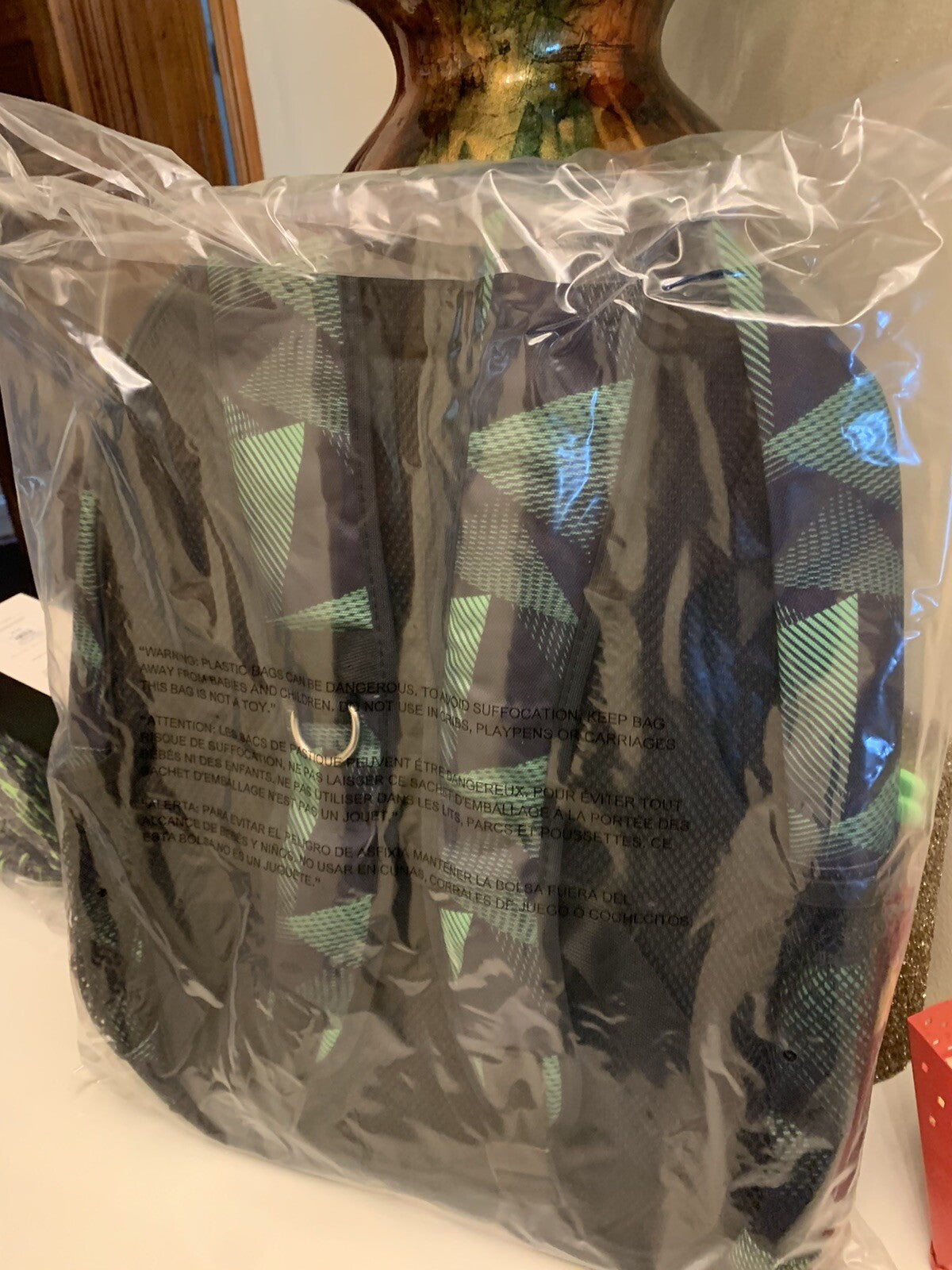 Pottery Barn school Disney LARGE Backpack Planet Sports Space ?? Holiday Party .