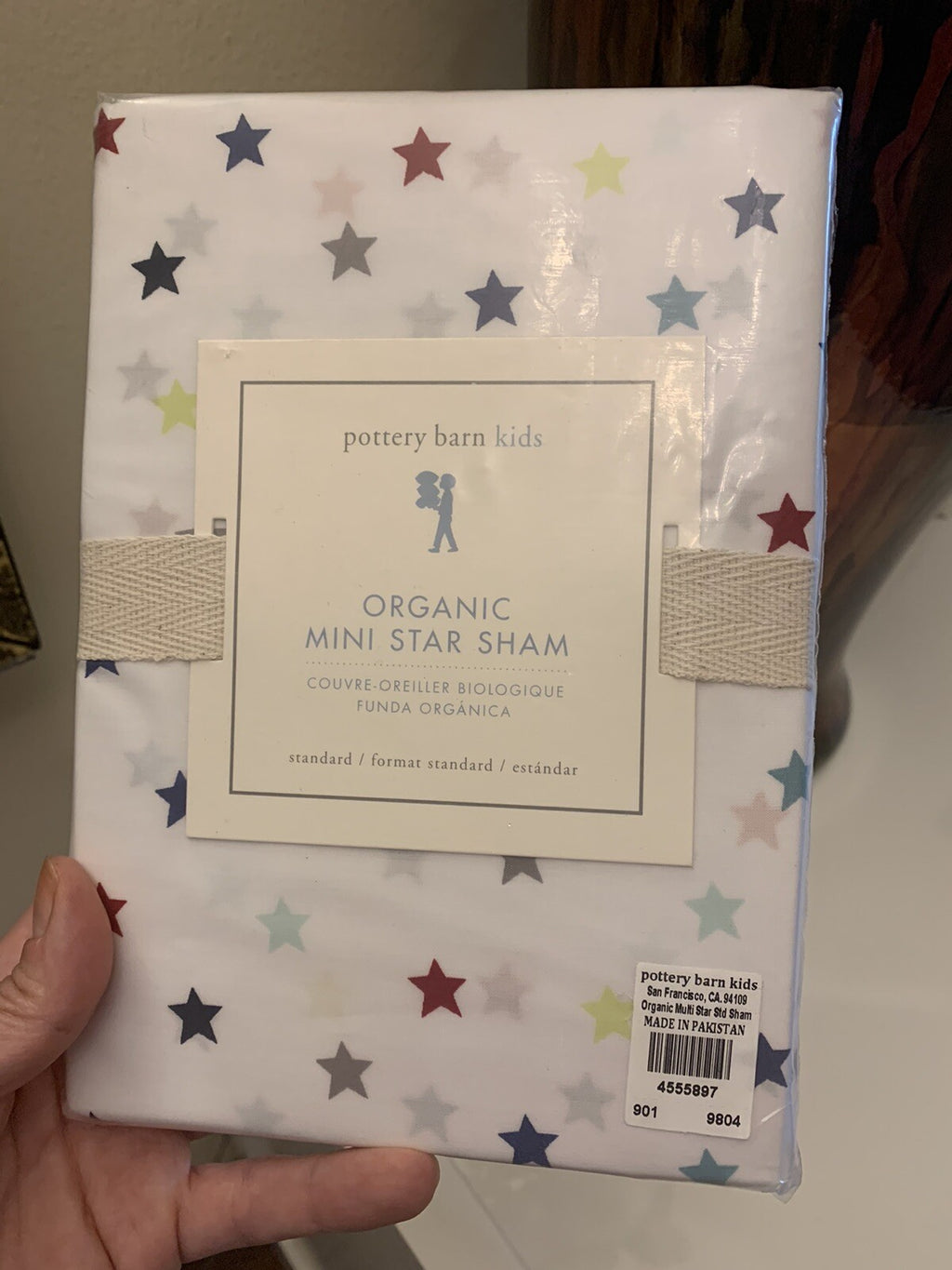 Pottery Barn Star space holiday superhero disney kid star USA gift pillow sham \