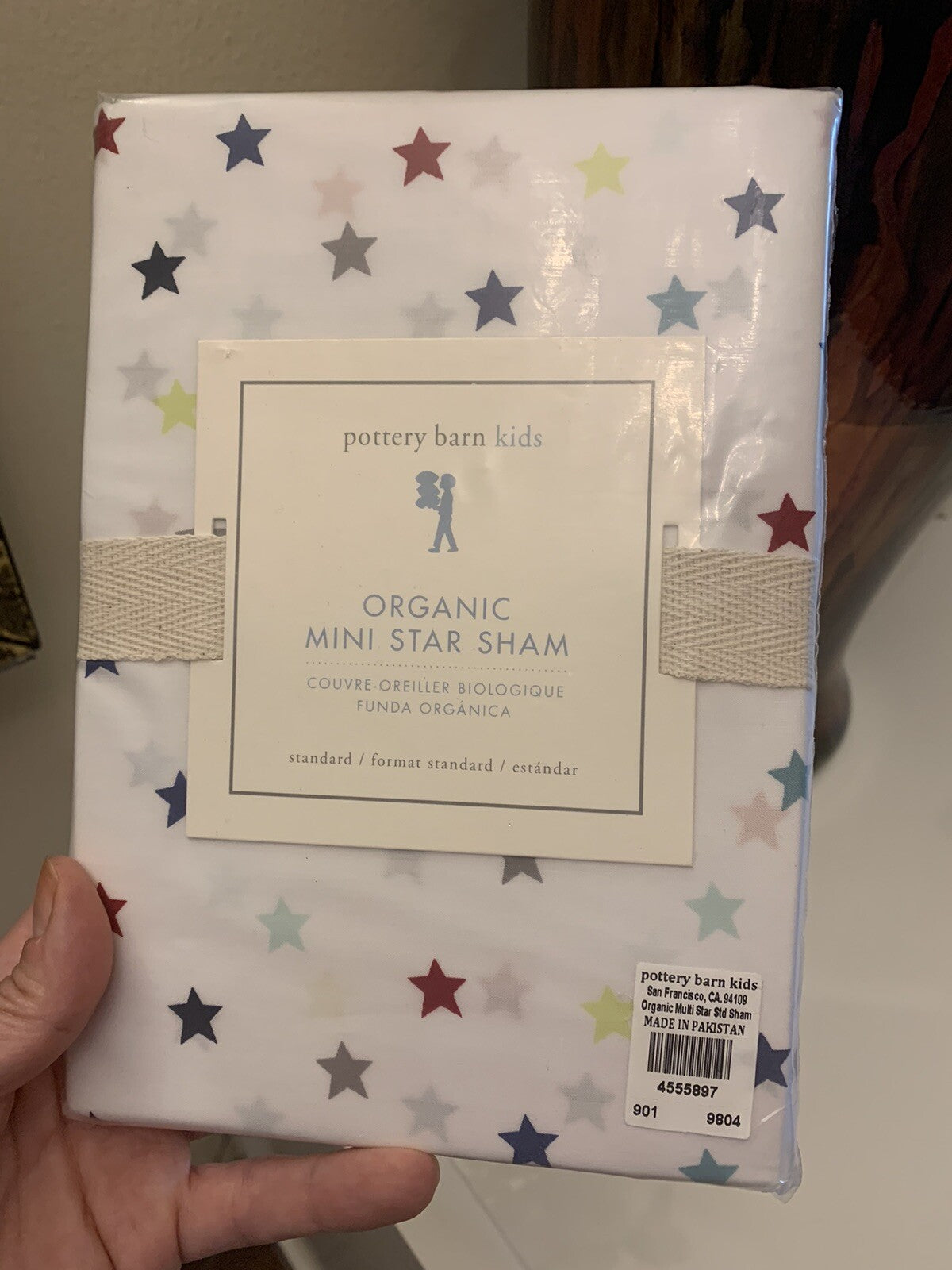 Pottery Barn Star space holiday superhero disney kid star USA gift pillow sham \