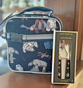 Pottery Barn LUNCH BAG School &Utensil Set STAR WARS Solo Disney Jedi droid [