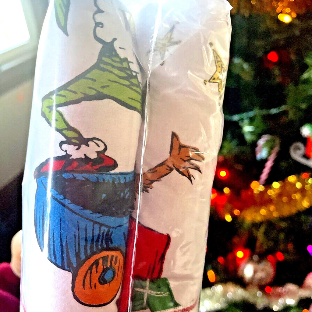 Pottery Barn GRINCH Christmas pillow Sham Dr Seuss Holiday Gift party Disney ]