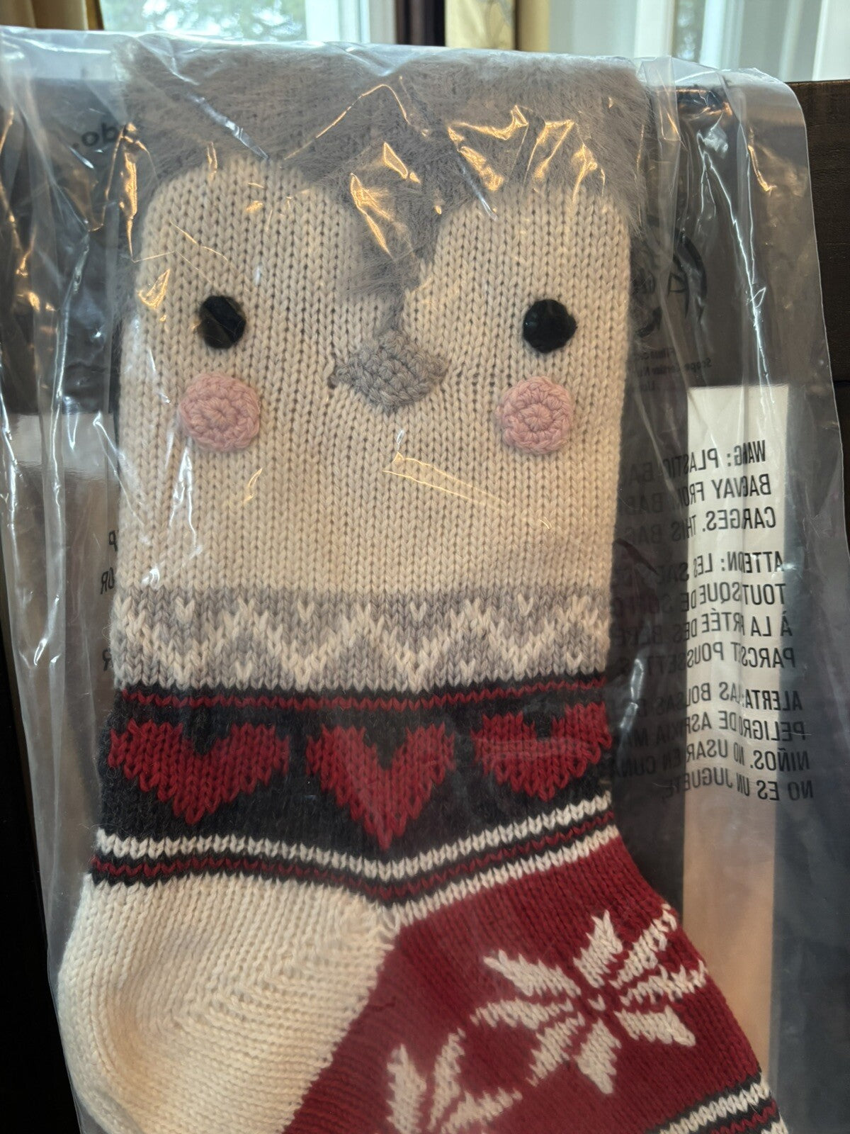 Pottery Barn Disney Holiday Penguin Christmas stocking gift party baby kid -h