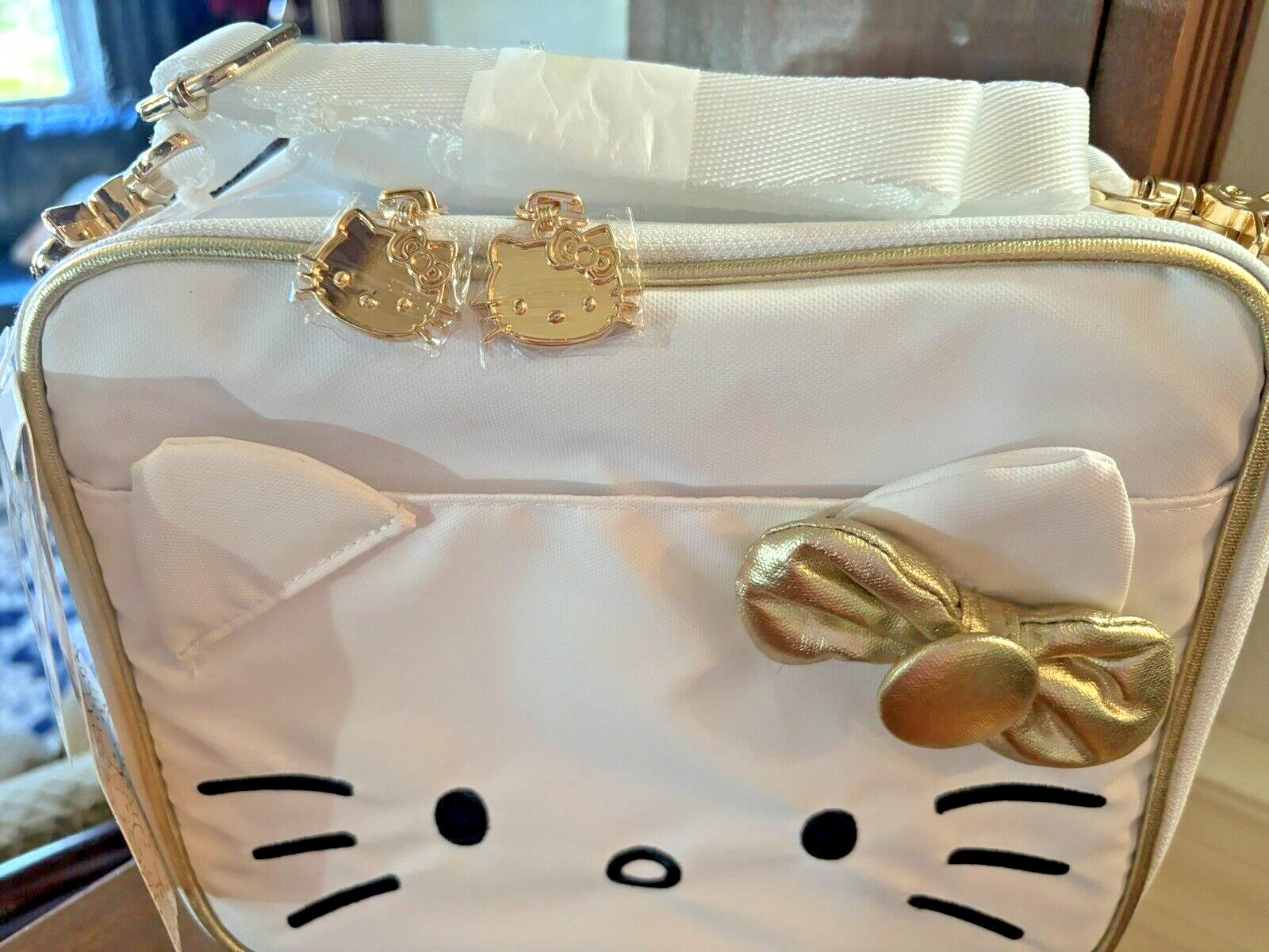 Pottery Barn school disney Hello Kitty Glitter Large BACKPACK LUNCH bag Travel /