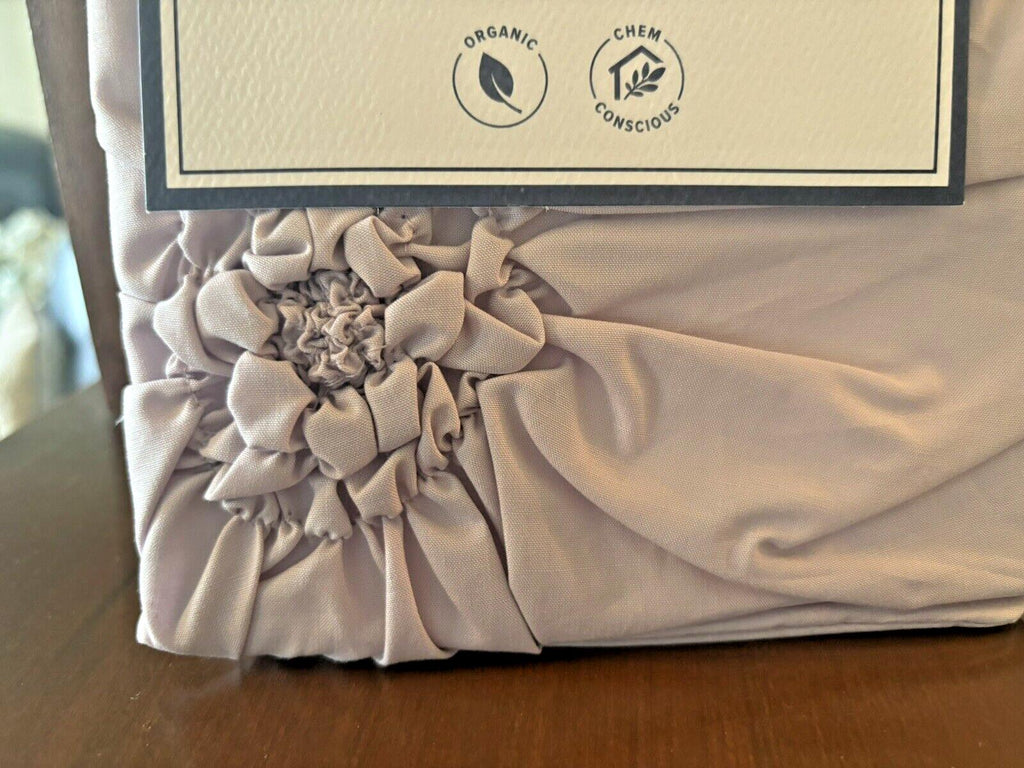 Pottery Barn holiday Floral Peter Rabbit princess pillow Rose Purple Disney b