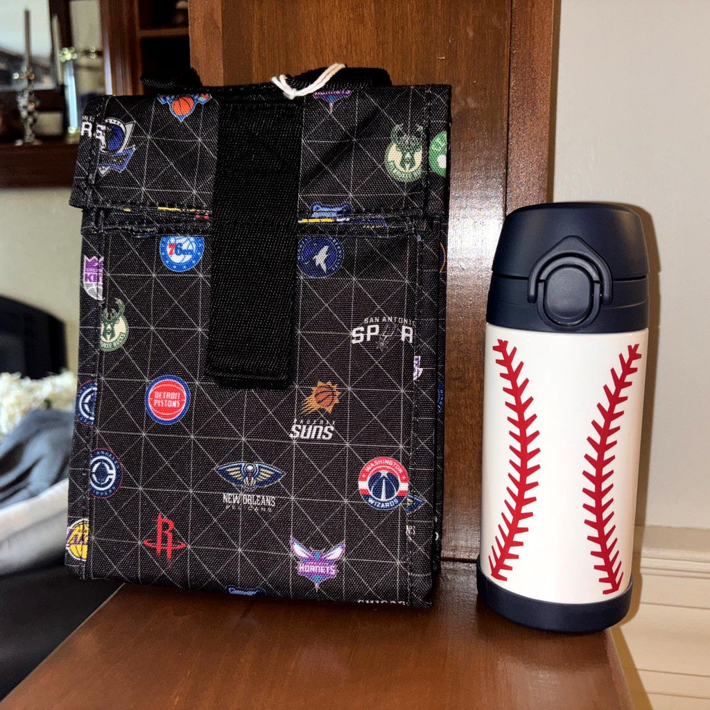 Pottery Barn School NBA Basketball ?? Baseball Lunch Bag ?Water sport travel