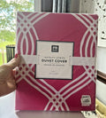 Pottery Barn Duvet Pink white gift princess Girl Rainbow Disney Belle Barbie?? `