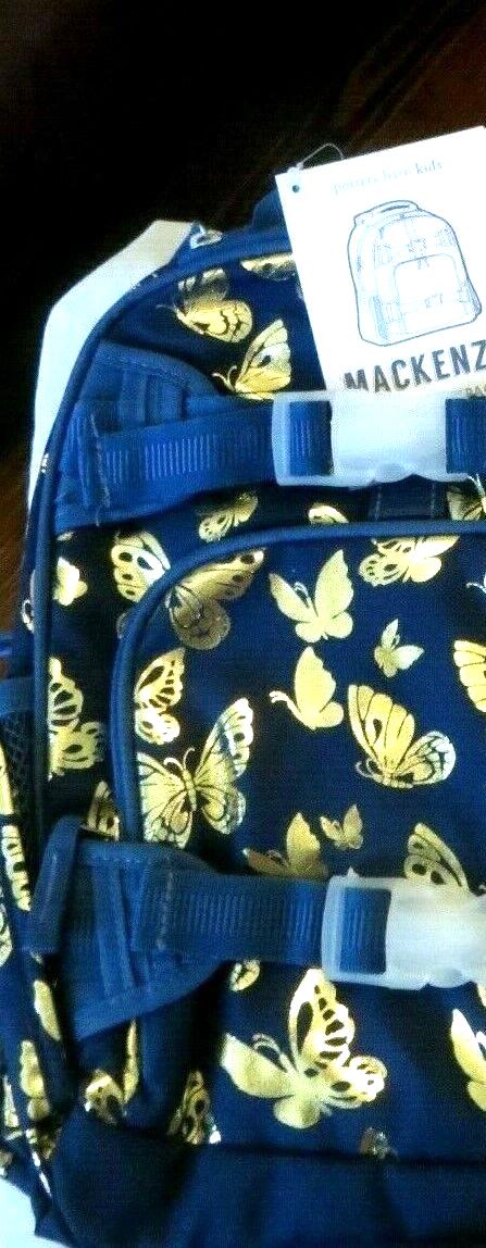 Disney School Pottery barn BACKPACK glitter bag travel gold girl flower gift ??.