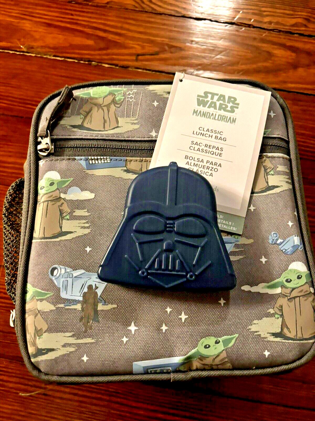 Pottery Barn Star Wars LUNCH Bag School Solo Jedi Droid Disney Boy+ Grogu ??  -