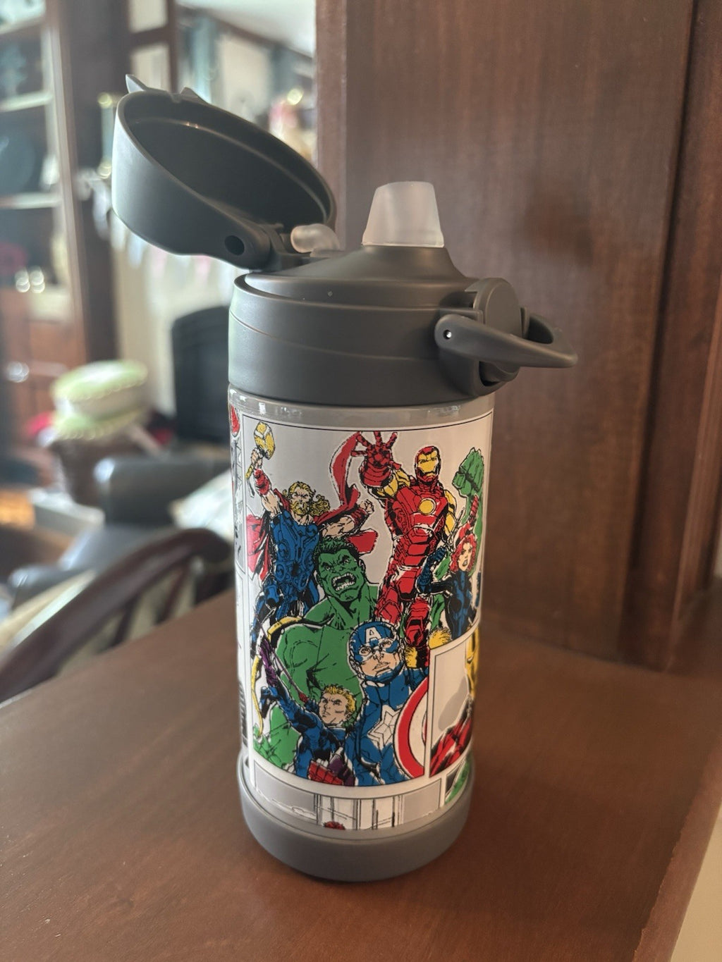 School Pottery barn marvel WATER Iron man batman Flash+Baseball Bag Boy Travel .