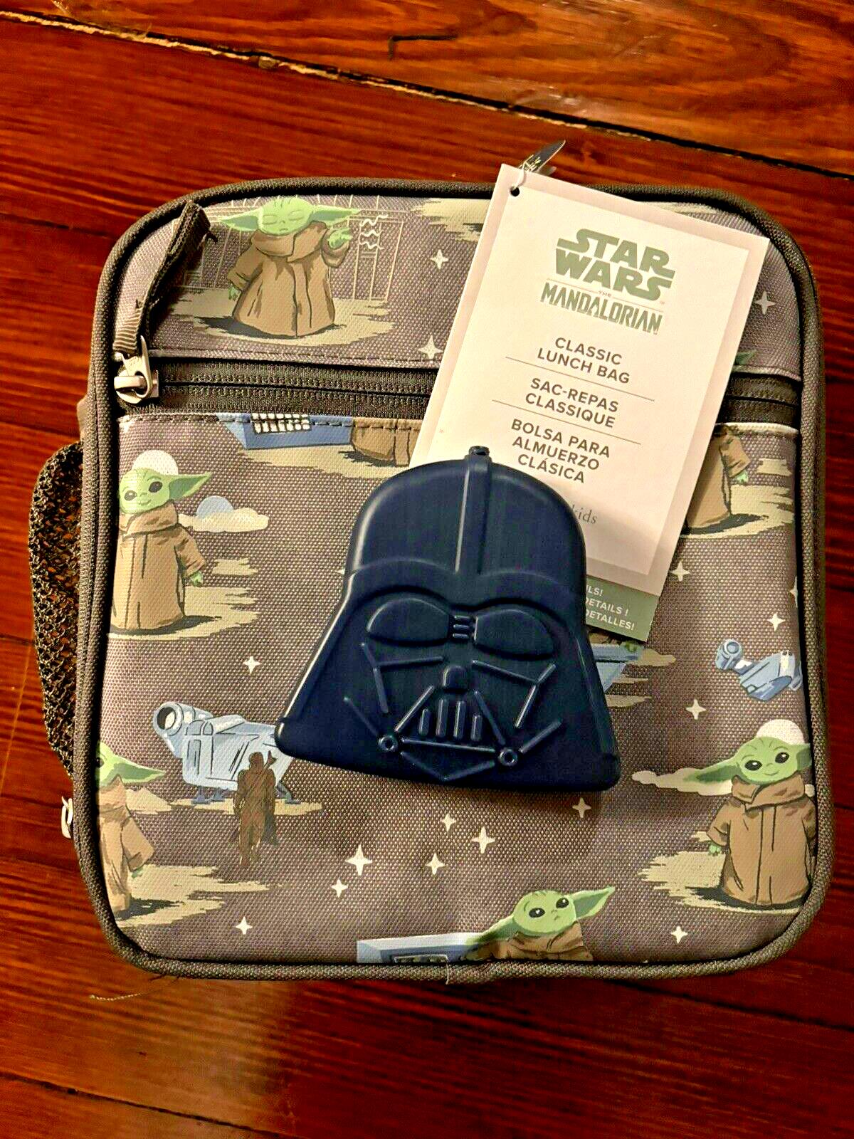 Pottery Barn Star Wars LUNCH Bag School Solo Jedi Droid Disney Boy+ Grogu ??  -