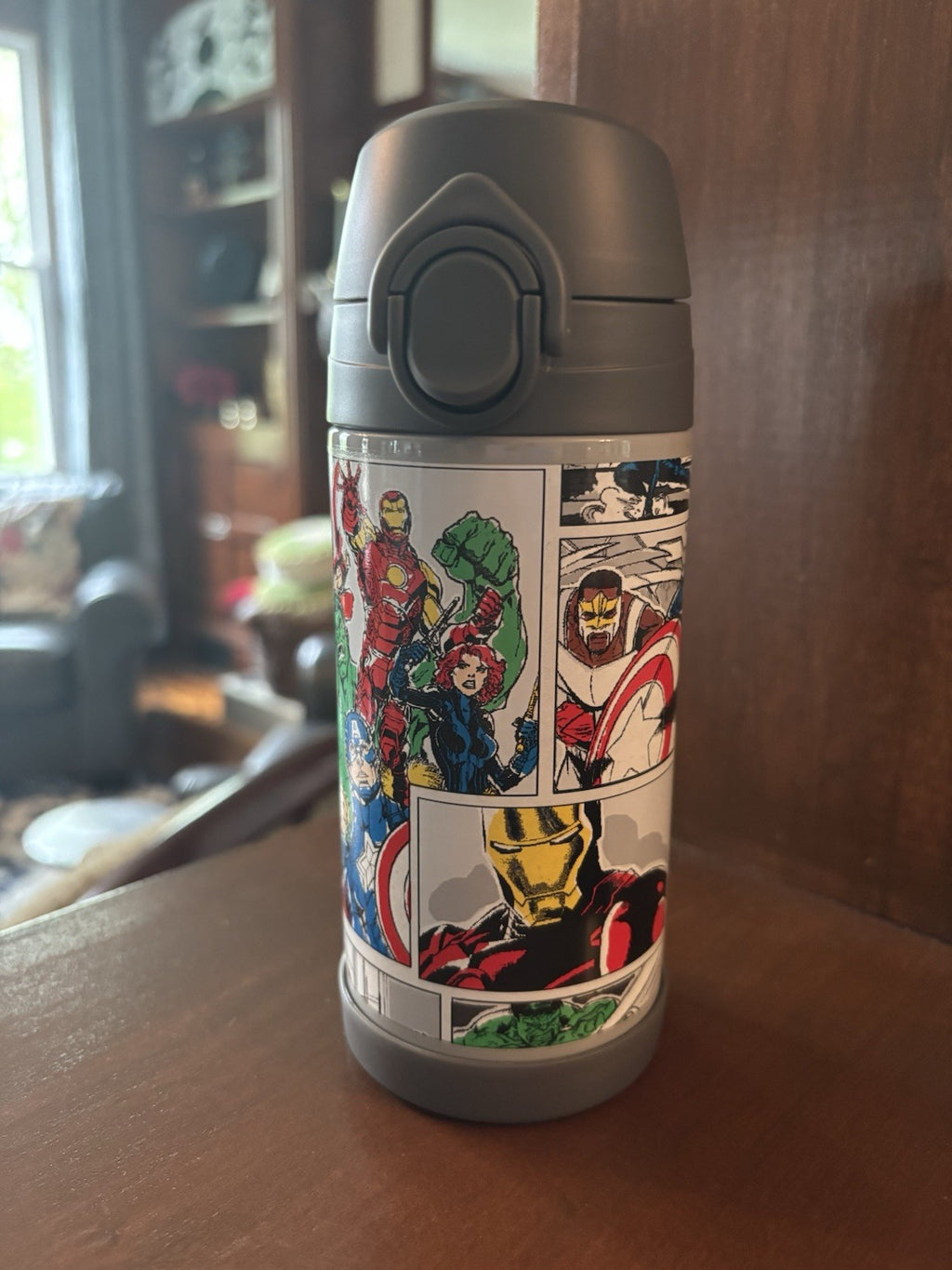 School Pottery barn marvel WATER Iron man batman Flash+Baseball Bag Boy Travel .