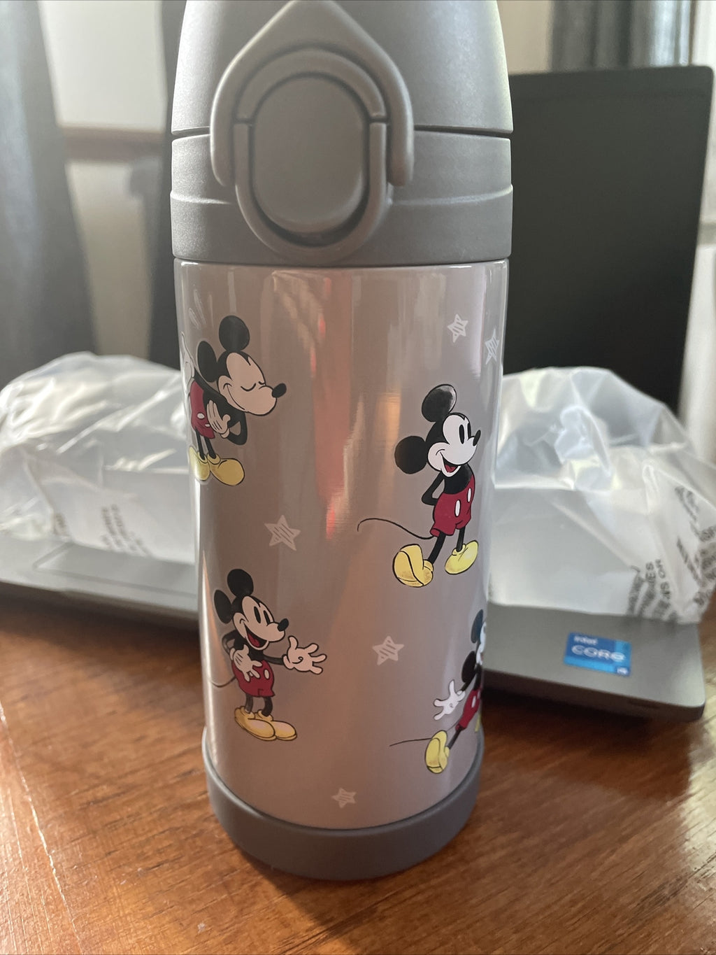 Pottery Barn School Disney Mickey Mouse Water Bottle gift holiday travel kids -