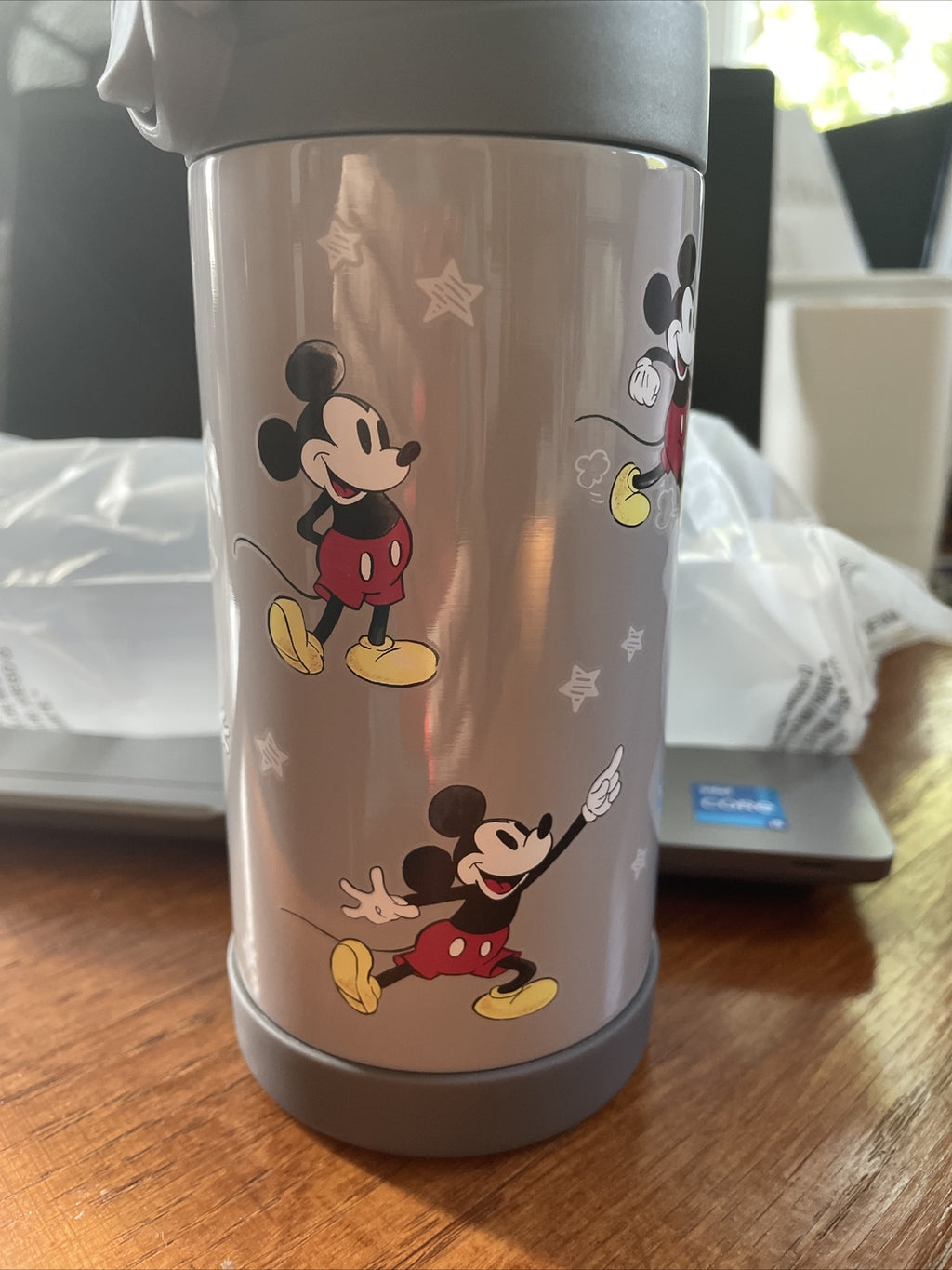 Pottery Barn School Disney Mickey Mouse Water Bottle gift holiday travel kids -
