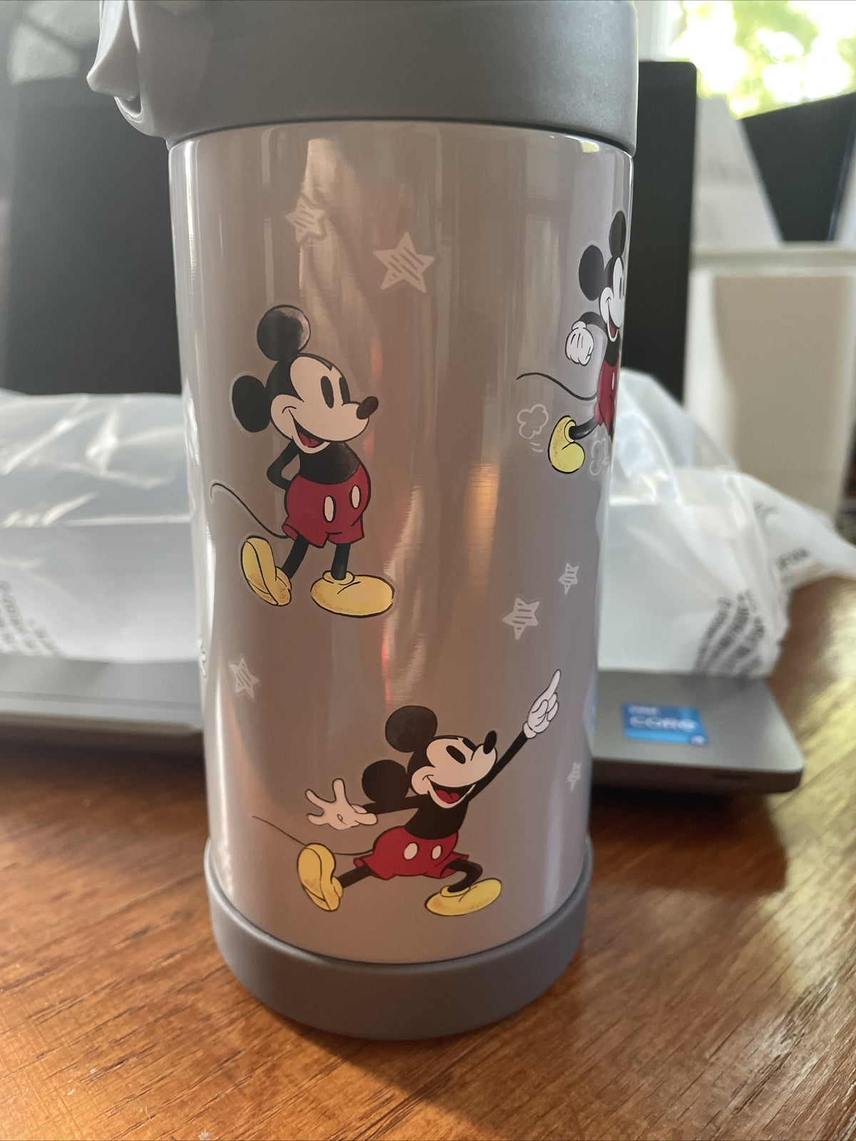 Pottery Barn School Disney Mickey Mouse Water Bottle gift holiday travel kids -