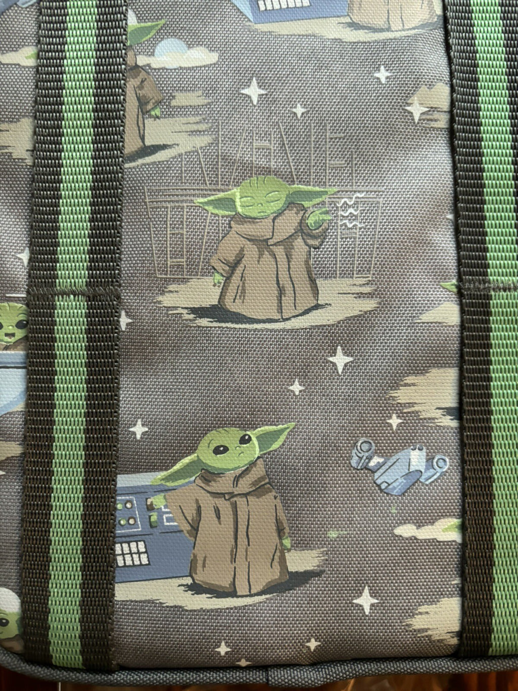 Pottery Barn Star Wars LUNCH Bag School Solo Jedi Droid Disney Boy+ Grogu ??  -