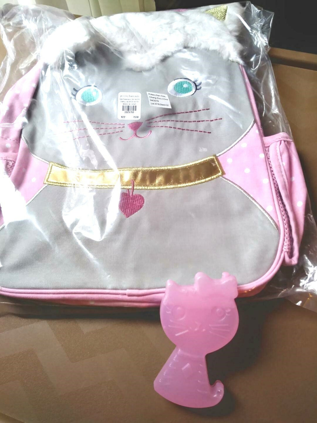 Disney School Pottery barn PRE K Backpack princess Lunch travel bag girl  ?? .