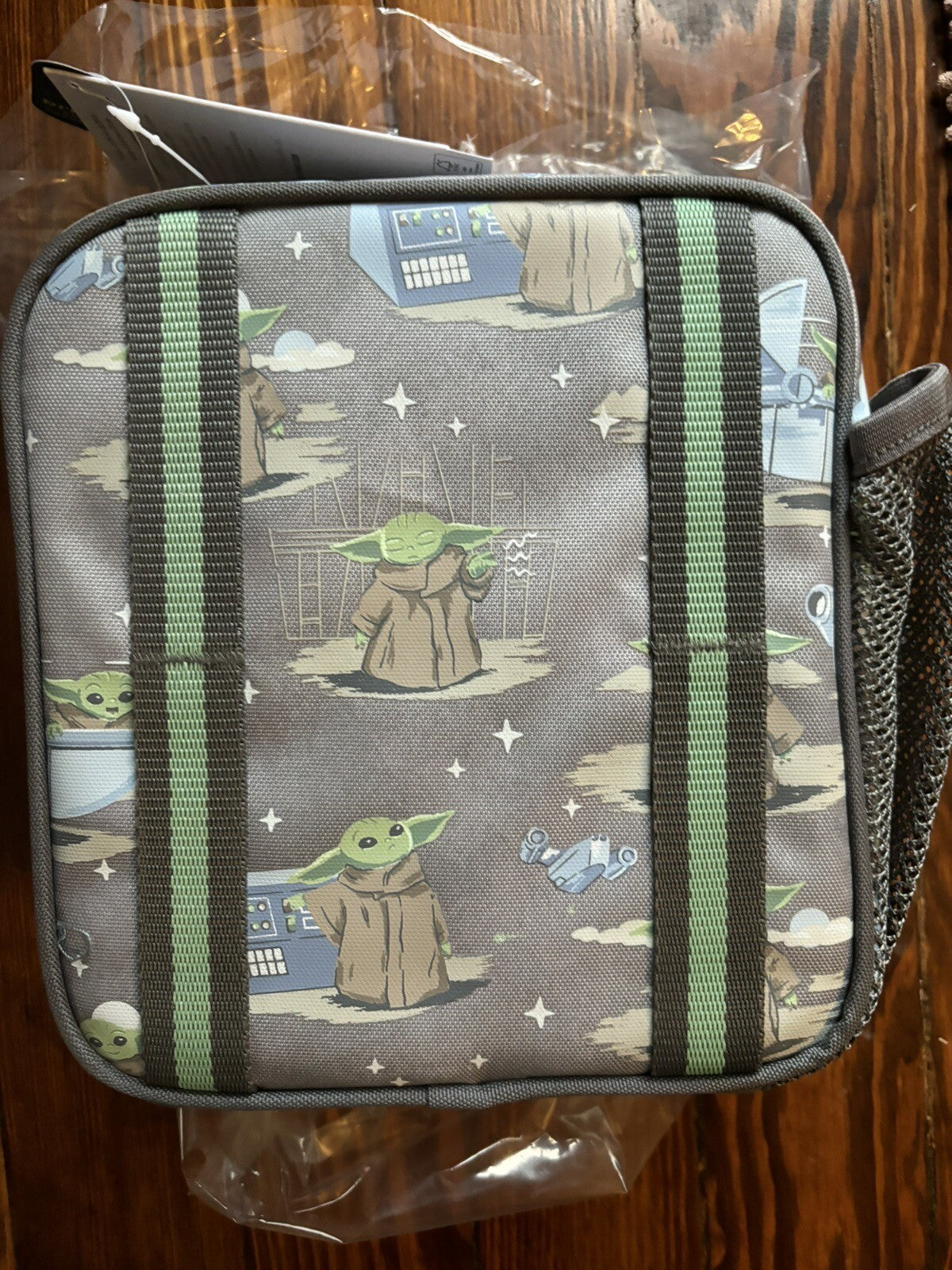 Pottery Barn Star Wars LUNCH Bag School Solo Jedi Droid Disney Boy+ Grogu ??  -