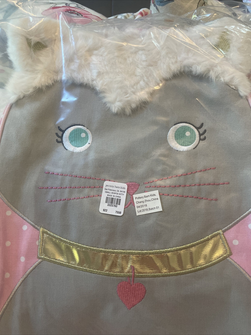 Disney School Pottery barn PRE K Backpack princess Lunch travel bag girl  ?? .