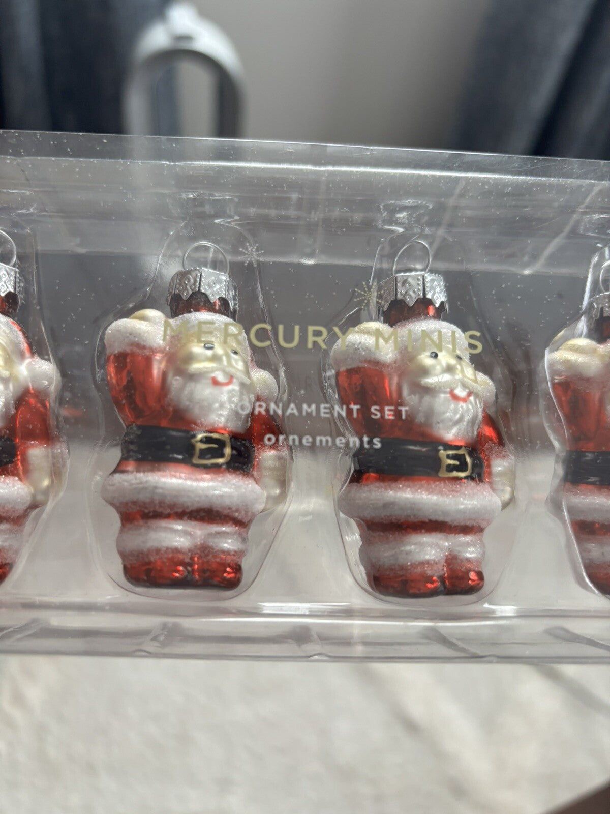 pottery barn holiday ornament Christmas dog gift school santa party disney SET n