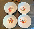 Disney Pottery Barn Mickey Mouse Bowl holiday party Thanksgiving school Set 4 a