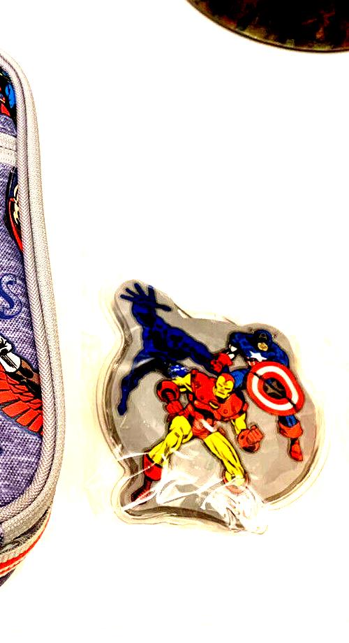 School Pottery Barn Marvel Avengers LUNCH BAg Disney pre k superhero gift boy .
