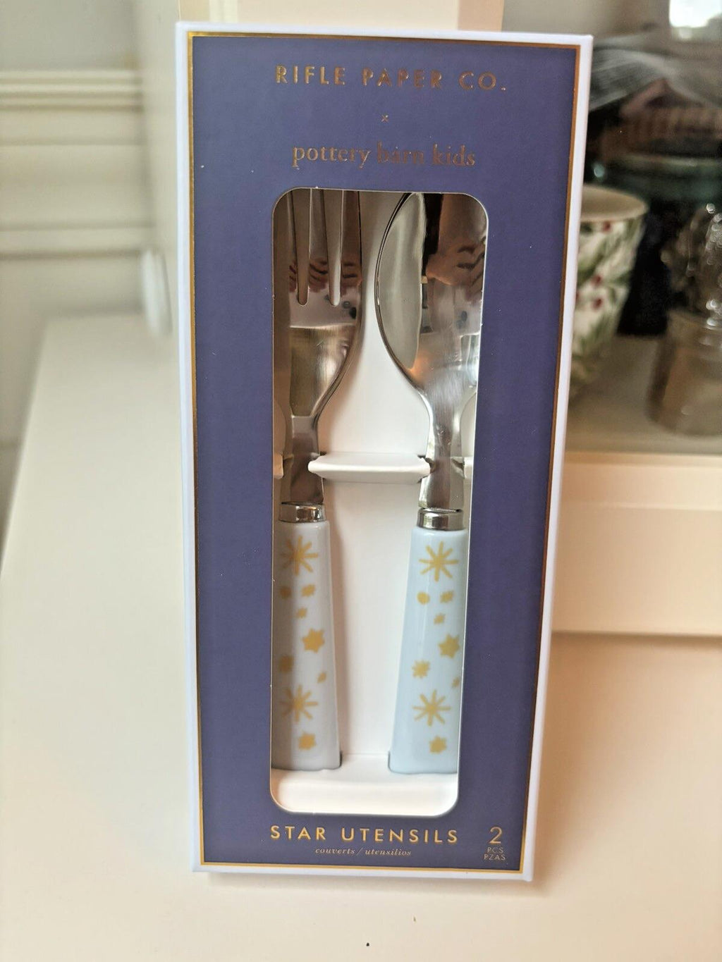 Pottery Barn Christmas Star Utensil set holiday Seuss party school Disney  kid -