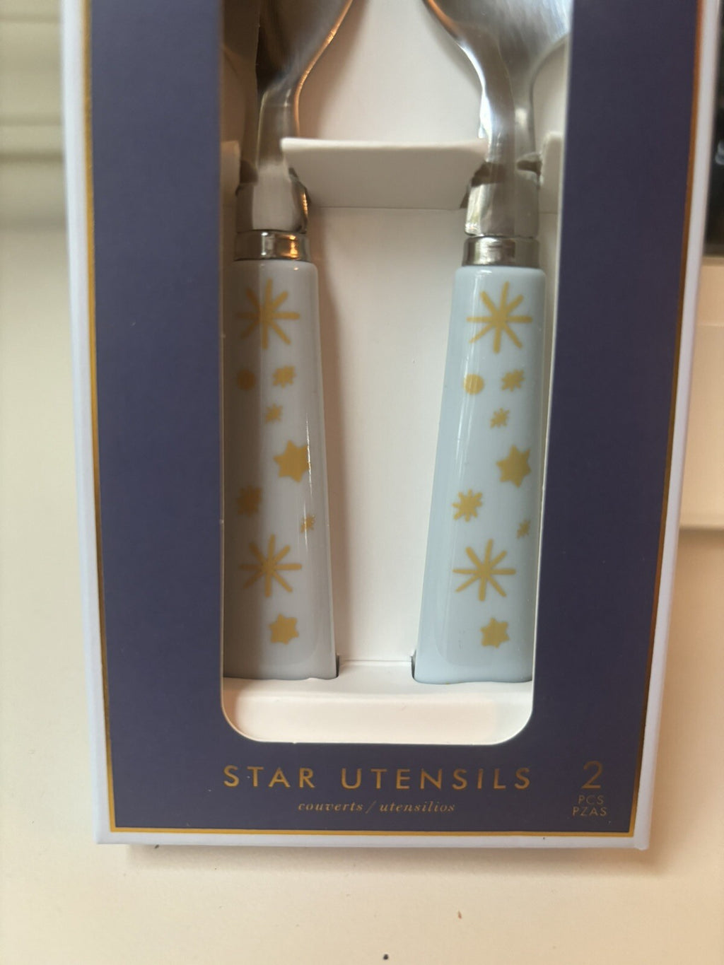 Pottery Barn Christmas Star Utensil set holiday Seuss party school Disney  kid -