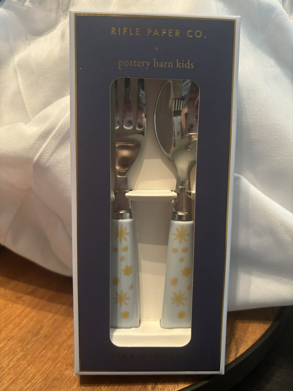 Pottery Barn Christmas Star Utensil set holiday Seuss party school Disney  kid -