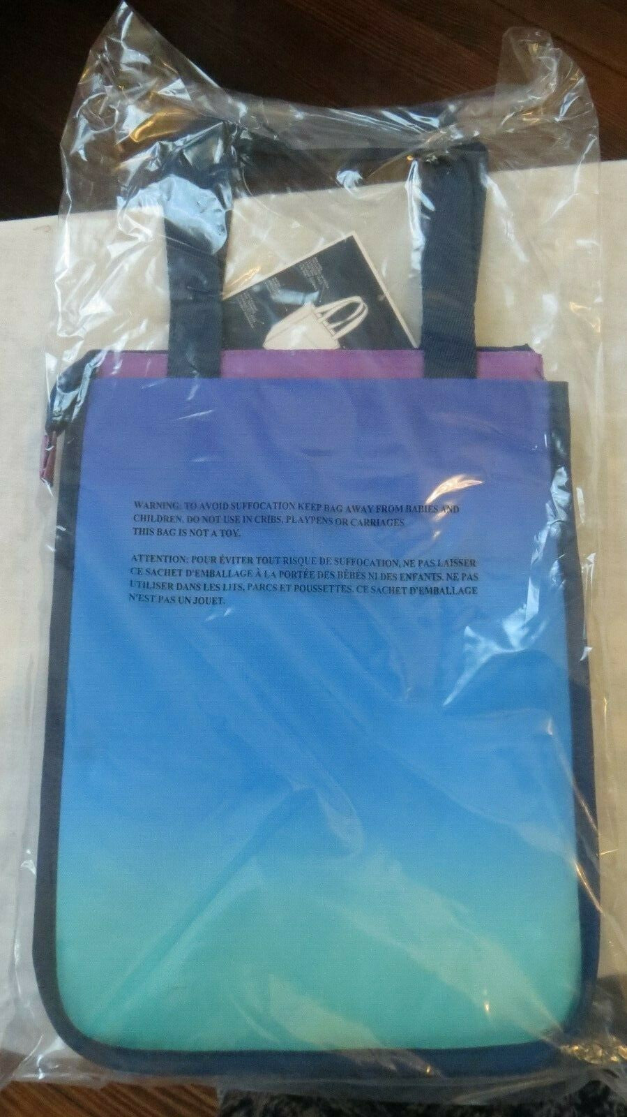 Pottery Barn LUNCH BOX BAG school OMBRE teen college girl rainbow gift star ,