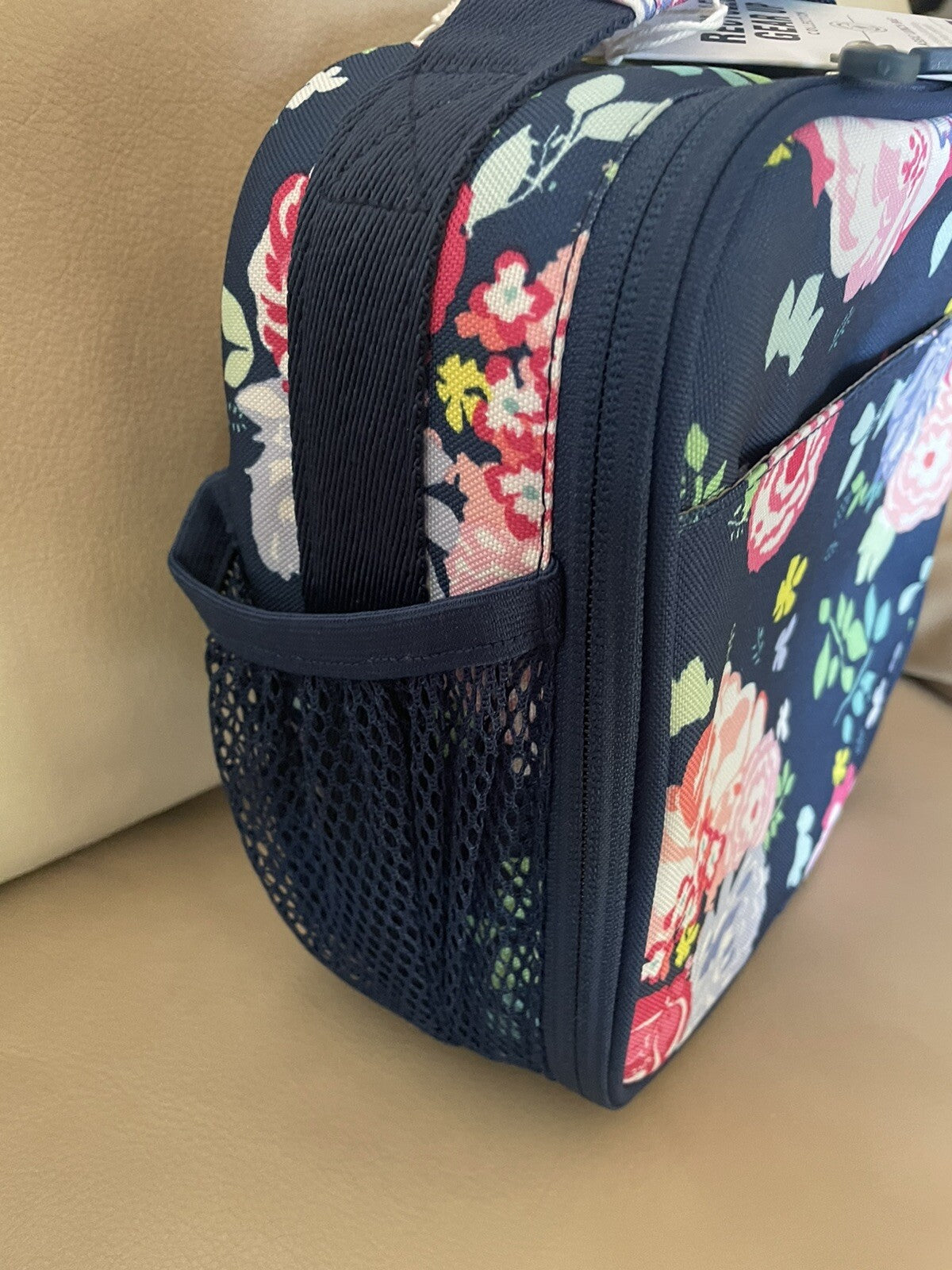 Pottery Barn LUNCH BOX BAG school disney Flower garden floral girl Gift Teen -